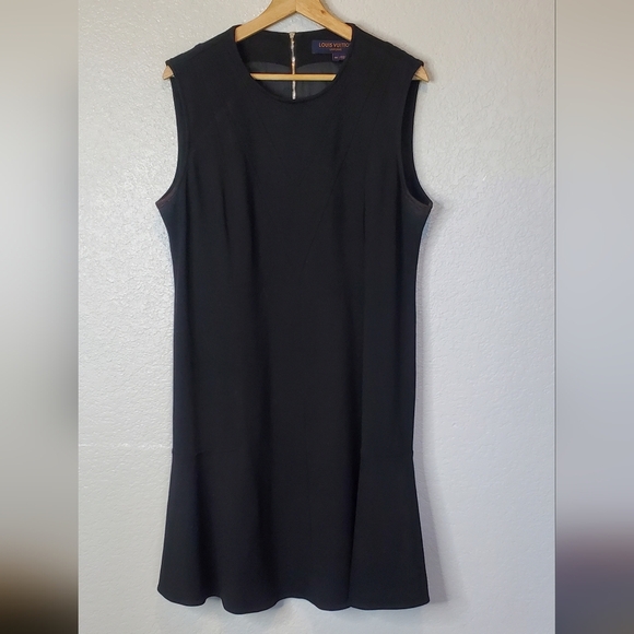 LV Louis Vuitton Black Uniforms Sheath Dress Size 46 (16 US) - Picture 6 of 6